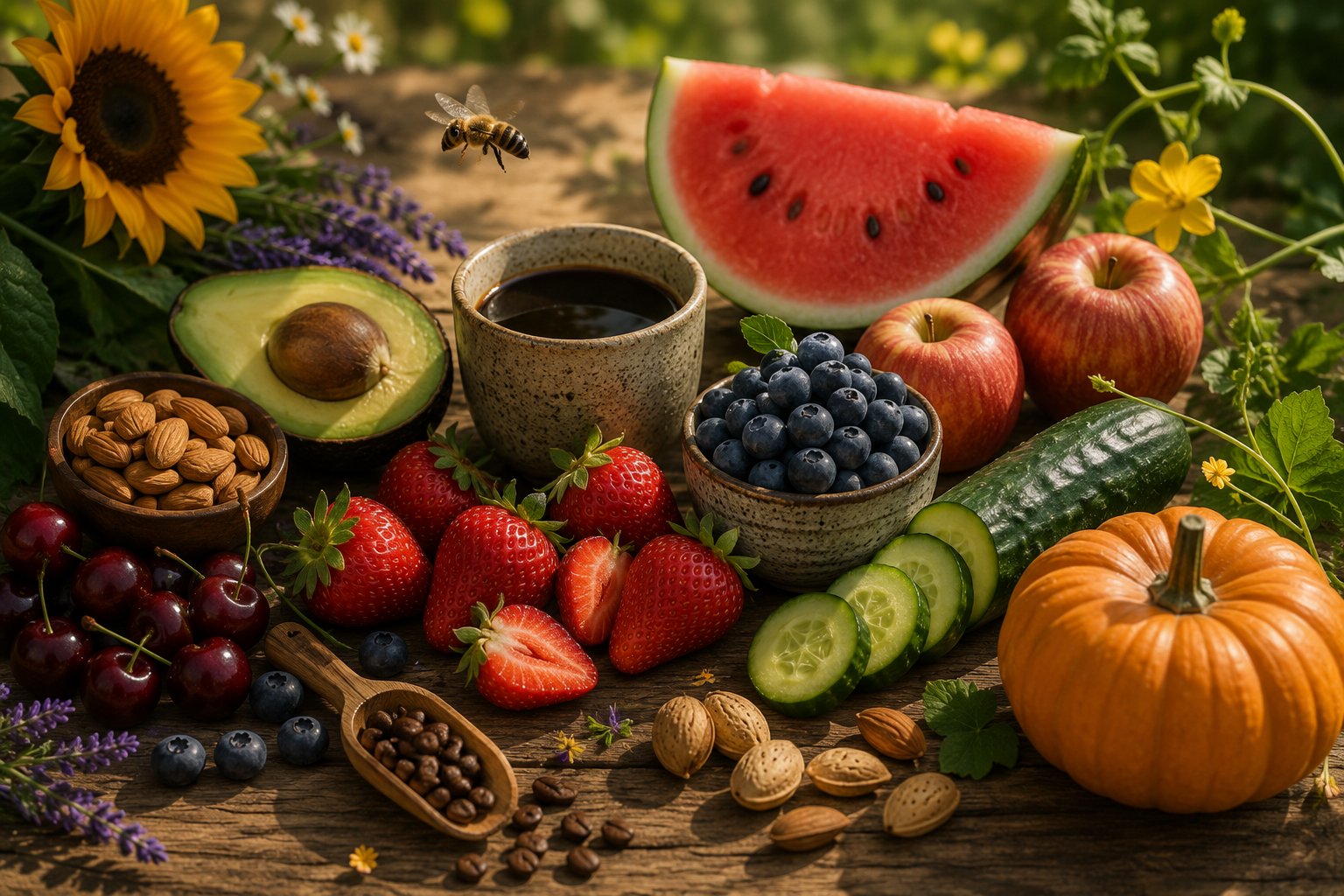 🍓 10 Foods You Love That Wouldn't Exist Without Bees
