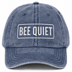 Bee Quiet Vintage Cap