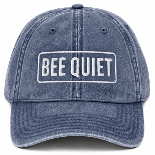 Bee Quiet Vintage Cap