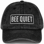 Bee Quiet Vintage Cap