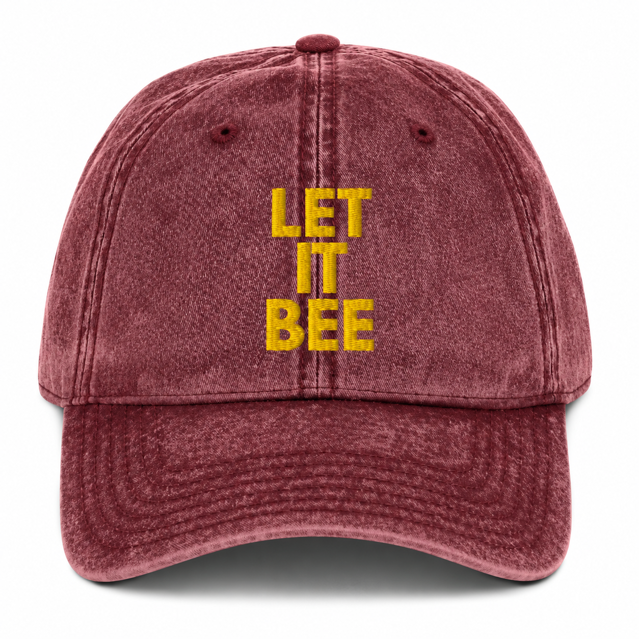 Let It Bee Vintage Cap
